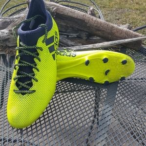 Adidas X 17.3 Mens Soccer Cleats Tech Fit Yellow
